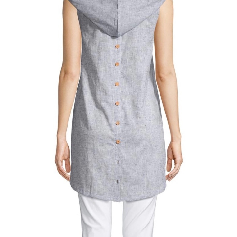 NWT Cupio Sleeveless Hooded Tunic